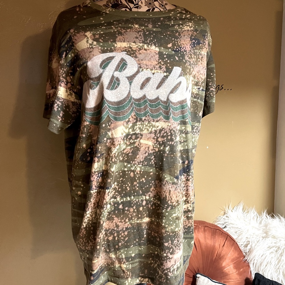 Camo shirt purchased at chunky armadillo